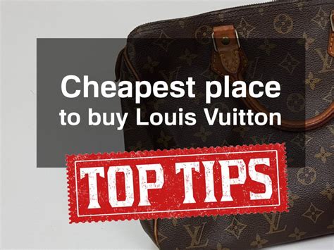 what is the cheapest country to buy louis vuitton|louis vuitton discount outlet.